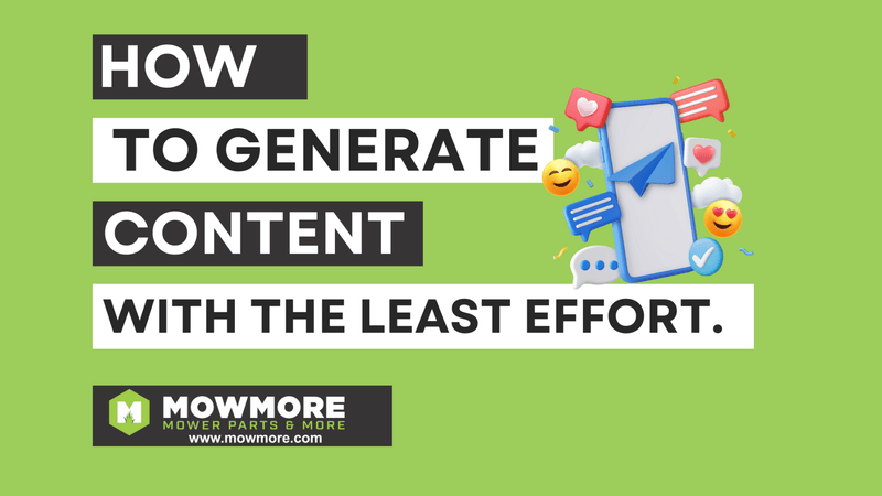 How to efficiently generate and post the best content with minimal effort. - MowMore