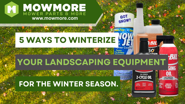 5 Ways to Winterize Your Landscaping Equipment for the Winter Season