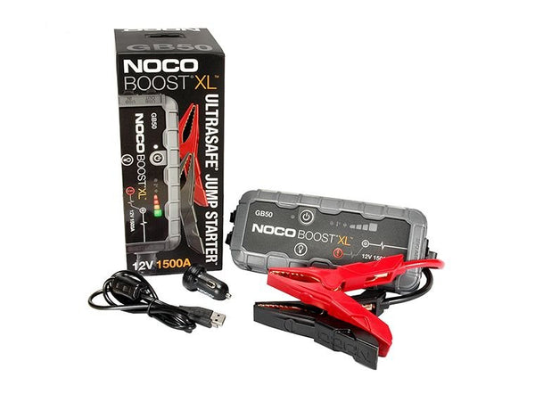 NOCO GB50 Genius Boost Jump Starter, Maintainer, Battery Charger | NGB50, NGB50 | MowMore