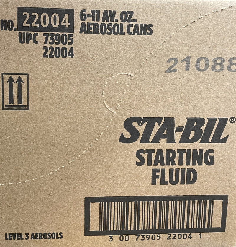 Gold Eagle Case of 6 STA - BIL® Starting Fluid 11 oz. Can | G22004CASE - G22004CASE - Mow More