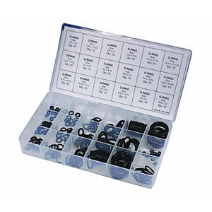 Mow More Neoprene O - Ring Assortment, 225 pieces | 12 - 12 - Mow More