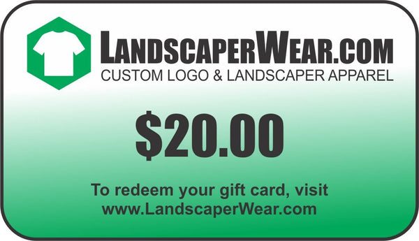 MowMore Landscape Wear Gift Card $20.00 - Mow More