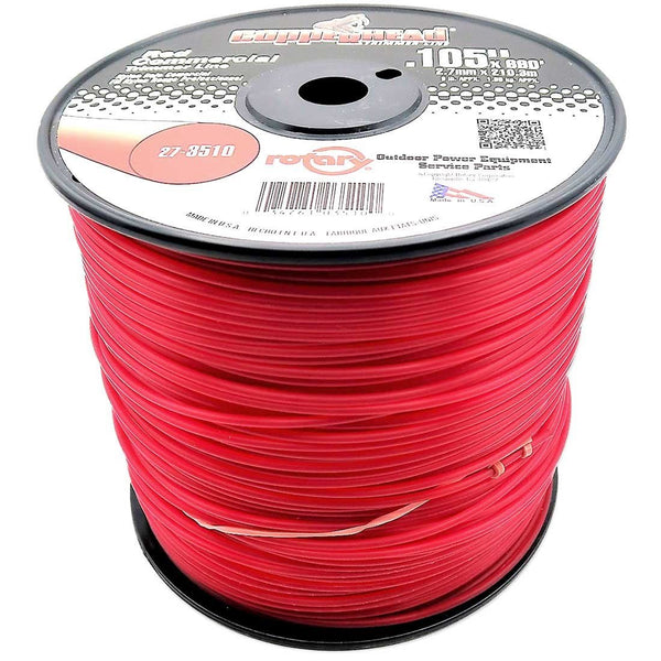 Rotary .105 Round Trimmer Line Premium Commercial Grade 690' 3lb spool | TL3105 - TL3105 - Mow More