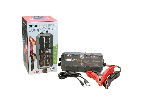 NOCO GB20 Genius Boost Jump Starter Maintainer, Battery Charger | NGB20, NGB20 | MowMore