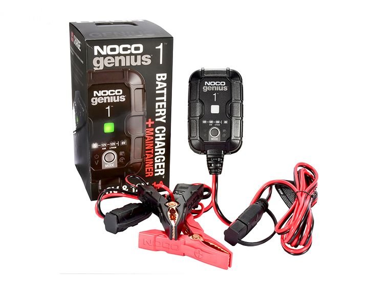 NOCO Genius1 Smart Battery Charger, Maintainer, Desulfator, Trickle Charger | NG1, NG1 | MowMore