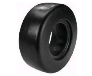 Rotary Solid Smooth/Slick Tread Front Caster Wheel 8x3.00 - 4, 8 x 300 x 4 | 8304 - U - SM - 8304 - U - SM - Mow More