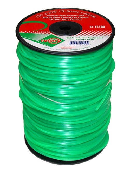 Rotary Square Trimmer Line .130" Premium Commercial Grade 675' - 5# Spool | TLD5130 - TLD5130 - Mow More