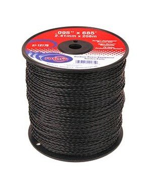 Rotary Vortex Trimmer Line .095 Medium Spool 685' Professional Grade, Black | 12175 - 12175 - Mow More