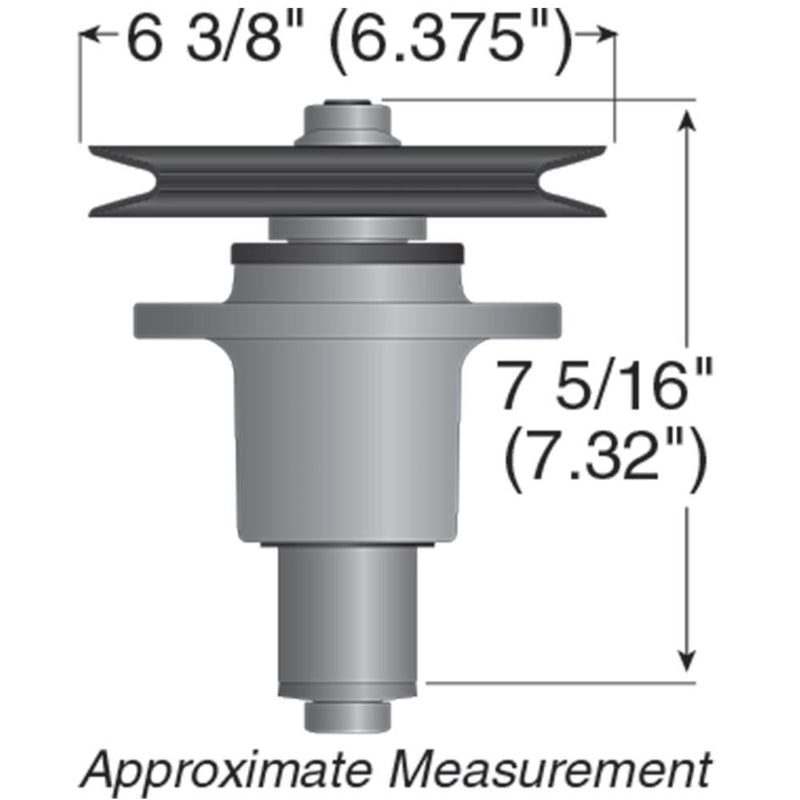 Replacement Spindle Assembly for Exmark 103 - 1140 | SH13130, SH13130 | MowMore