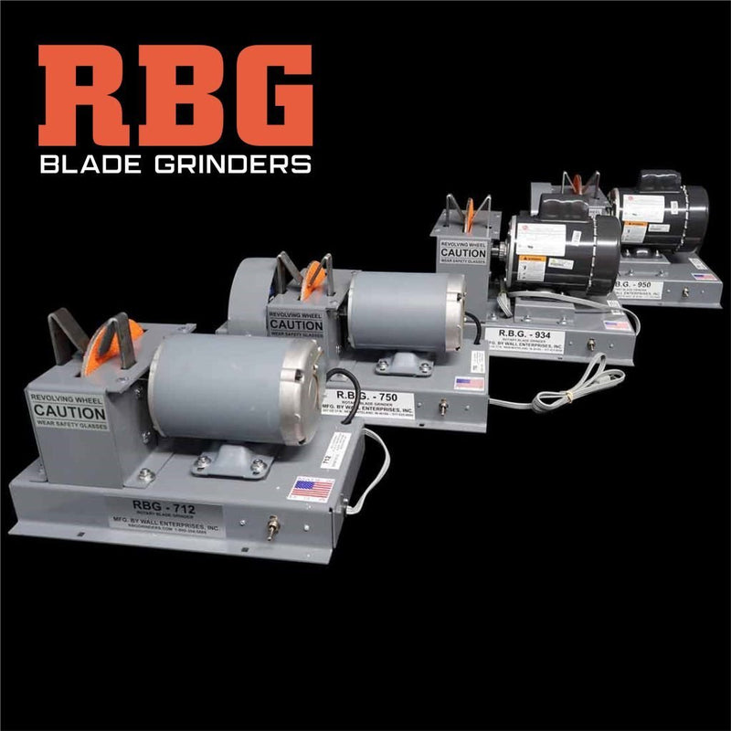 Heavy Duty RBG 934 Blade Grinder Sharpener plus Grit Collector | RBG934GC, RBG934GC | MowMore