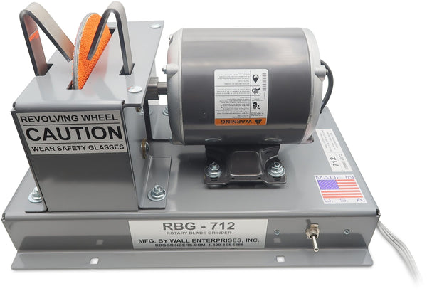 Wall Enterprises RBG 712 Blade Grinder, Mower Blade Sharpener, Fast Grind | RBG712 - RBG712 - Mow More