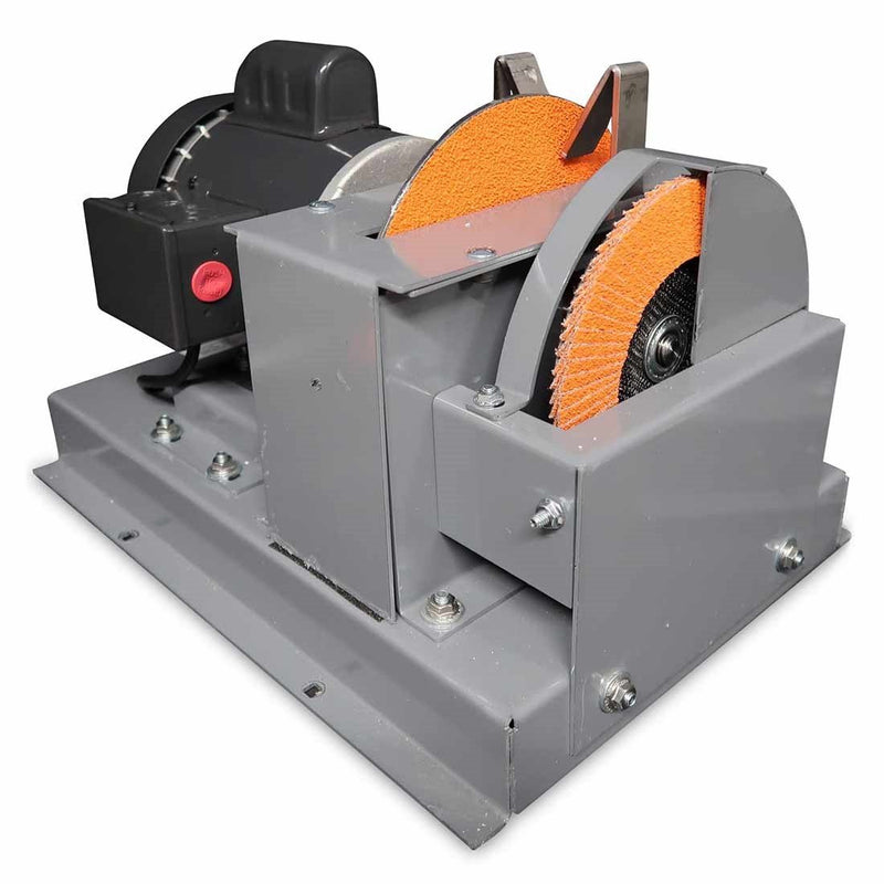 Wall Enterprises RBG 950 Mulching Blade Sharpener, Dual Disc Blade Grinder | RBG950 - RBG950 - Mow More